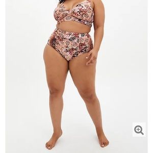 COPY - Torrid pattern two piece bikini swim suit
